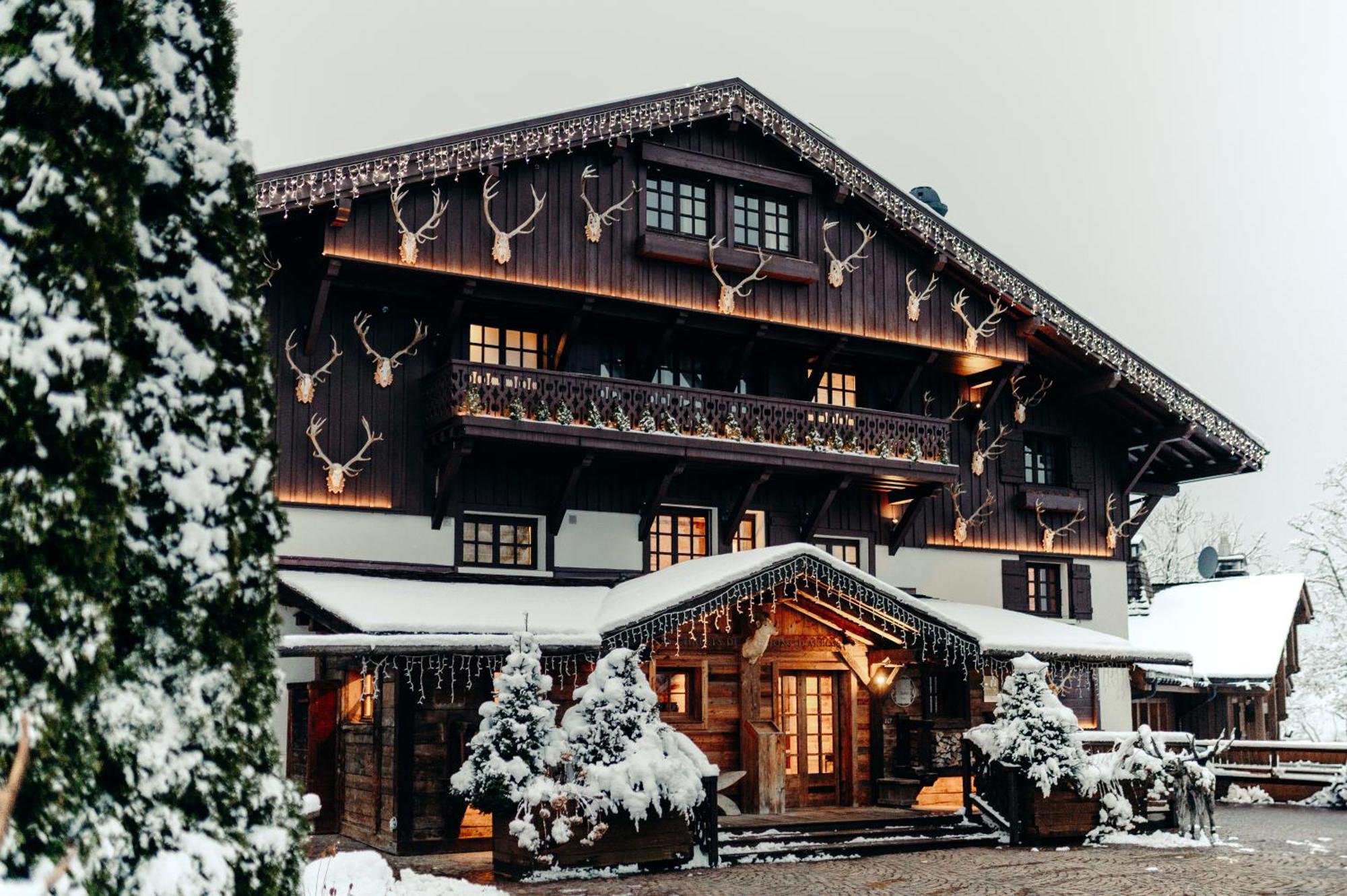 Les Chalets Du Mont D'Arbois & Spa, Megeve Megève Exterior foto