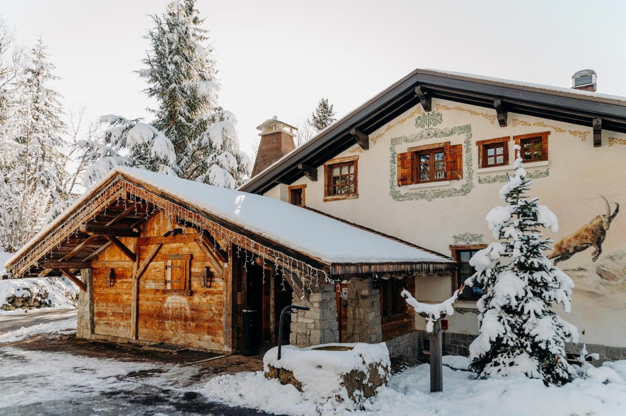 Les Chalets Du Mont D'Arbois & Spa, Megeve Megève Exterior foto