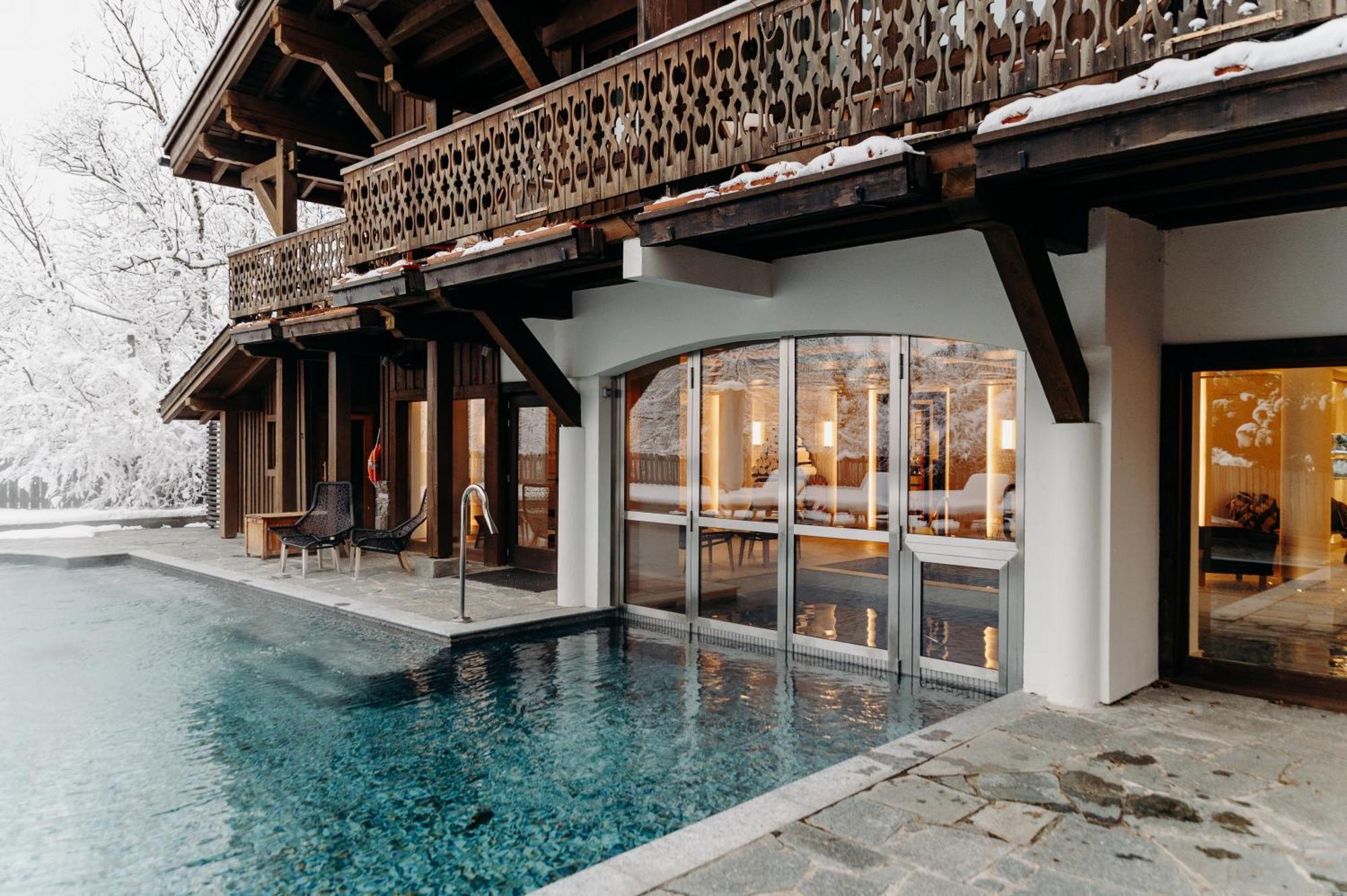 Les Chalets Du Mont D'Arbois & Spa, Megeve Megève Exterior foto