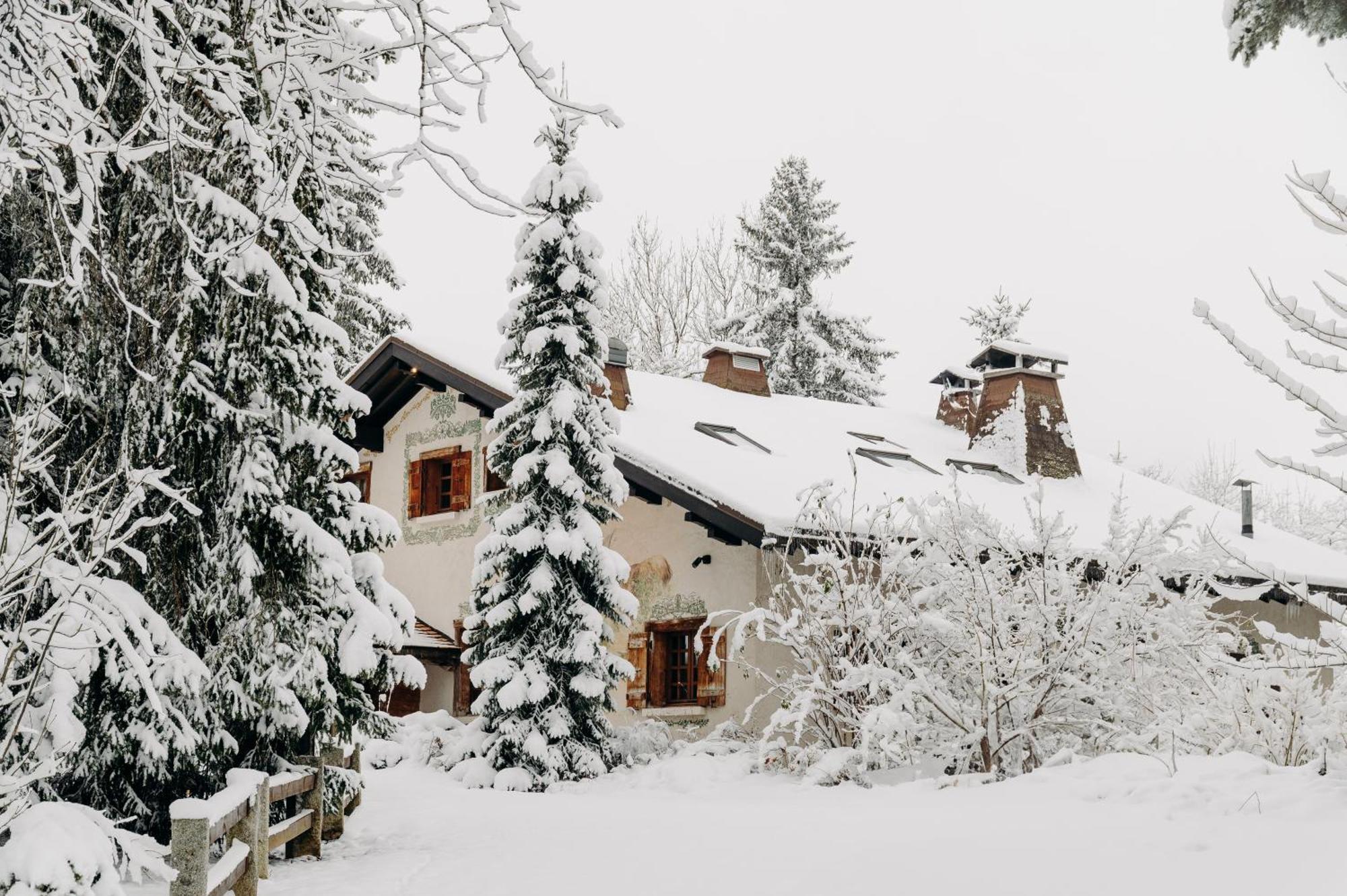 Les Chalets Du Mont D'Arbois & Spa, Megeve Megève Exterior foto