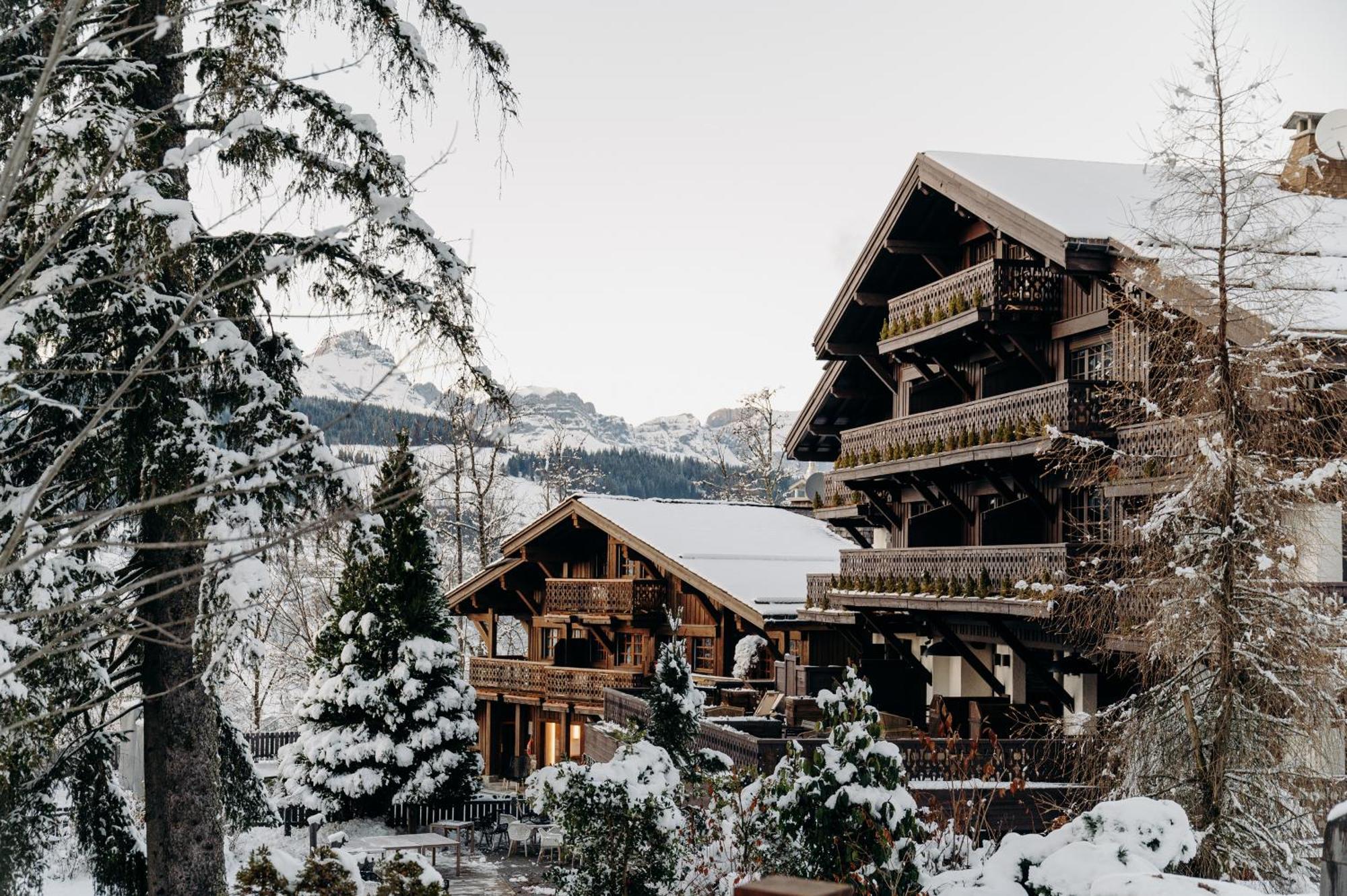 Les Chalets Du Mont D'Arbois & Spa, Megeve Megève Exterior foto