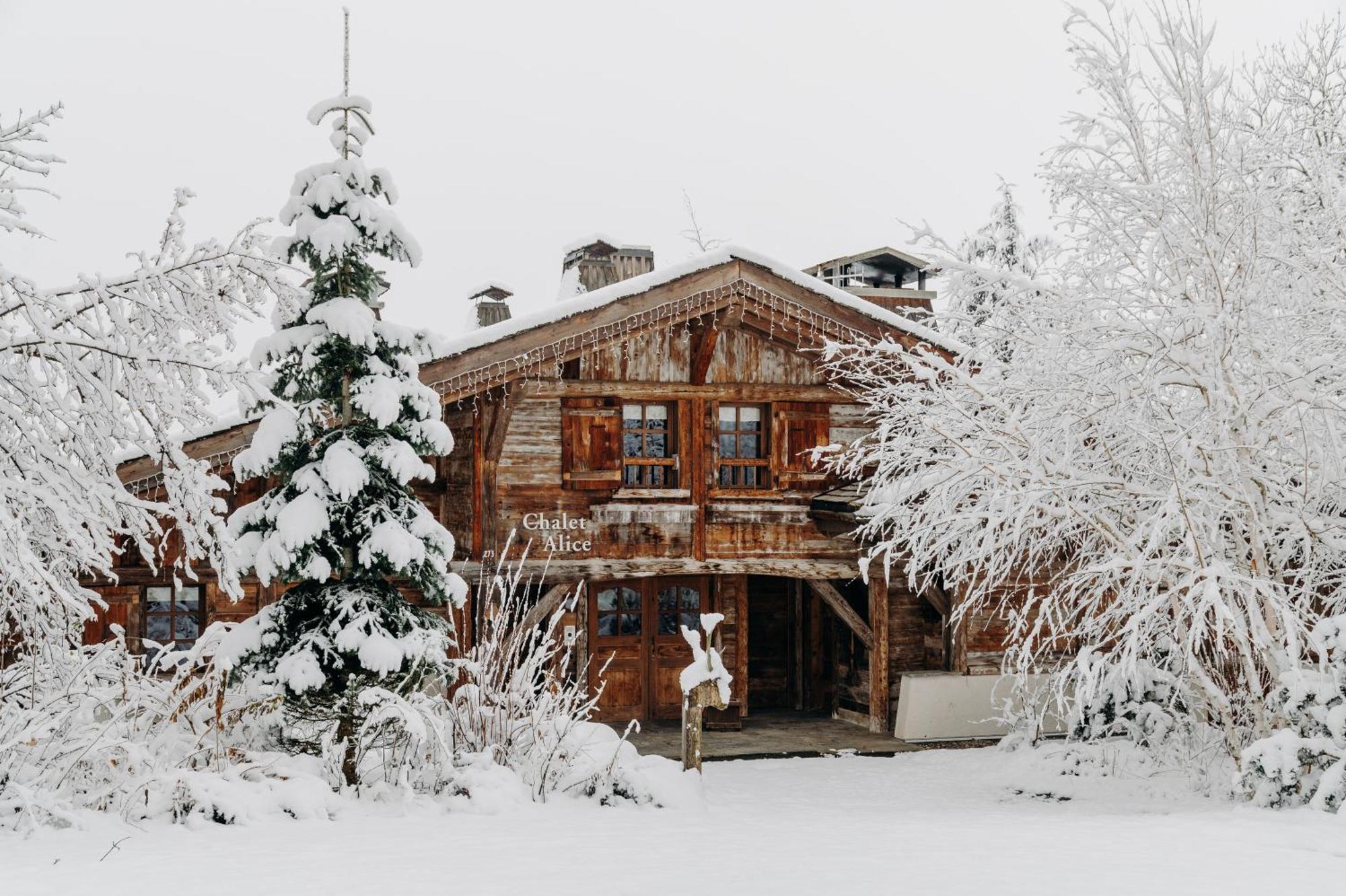 Les Chalets Du Mont D'Arbois & Spa, Megeve Megève Exterior foto